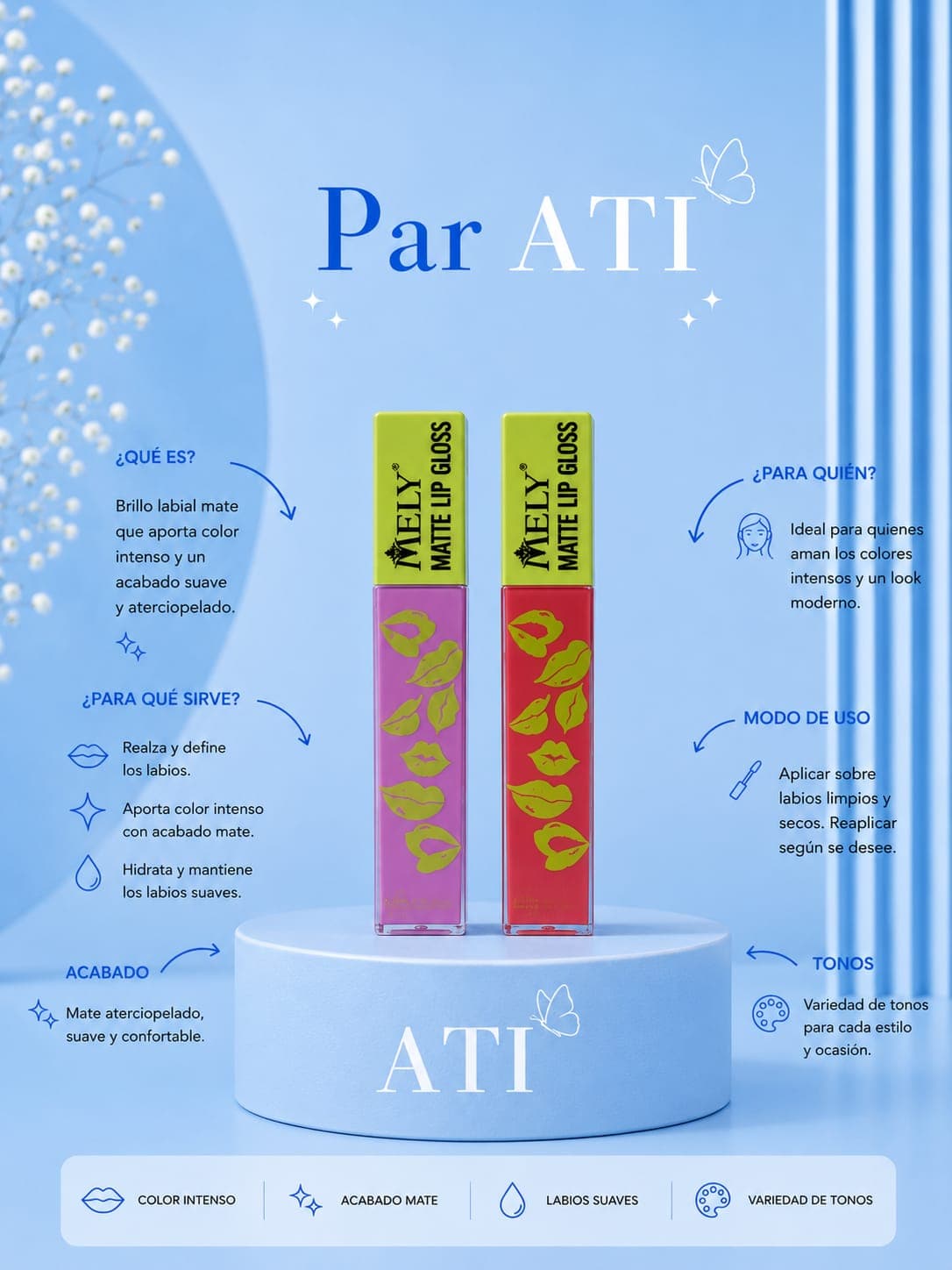 Labiales x2 Intransferibles