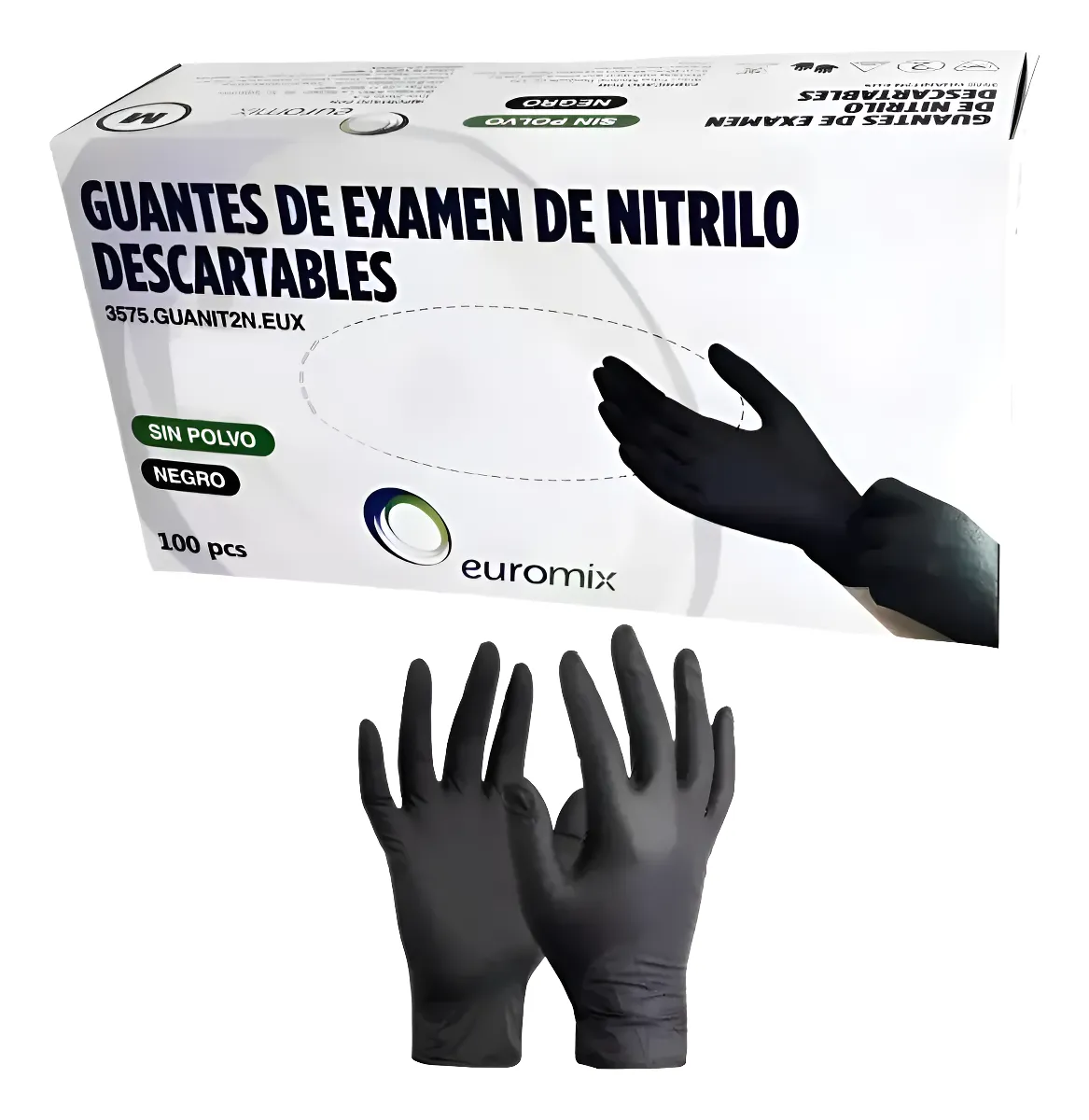 Guantes de Nitrilo x100 udes